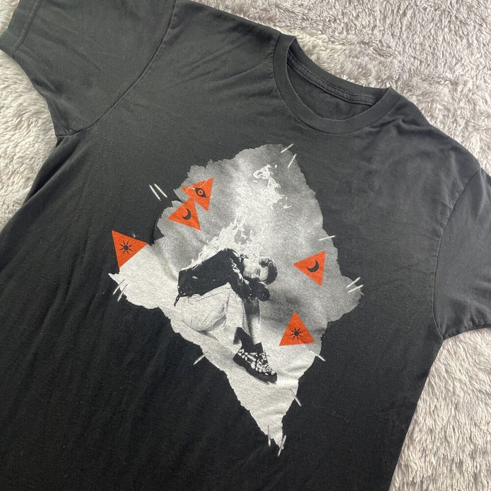 Panic At The Disco Shirt Mens Large Black Viva Las Vengeance Tour Brandon Urie